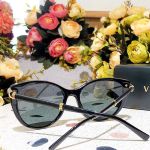 Versace V-rock Gọng Tròn Màu Đen VE4364