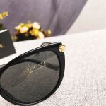 Versace V-rock Gọng Tròn Màu Đen VE4364