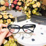 Versace Cat Eye Mắt Mèo Màu Đen VE3267