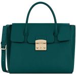 Furla Metropolis Satchel Medium Màu Xanh Lá Green Quai Xách 978150