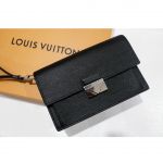 Louis Vuitton Clutch Thames Epi Màu Đen M42742