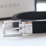 Gucci Reversible 2 Mặt Màu Nâu Và Đen 387041 BGHIN