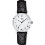 Tissot T-Classic Everytime Mặt Tròn Màu Bạc Dây Da Màu Đen T109.210.16.032.00