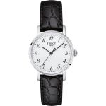 Tissot T-Classic Everytime Mặt Tròn Màu Bạc Dây Da Màu Đen T109.210.16.032.00