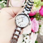 Frederique Constant Classics Delight Diamond Mặt Tròn Dây Kim Loại Màu Bạc FC-200WHD1ER36B