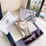 Longines Master Automatic Demi Vàng Mặt Tròn Dây Kim Loại Lịch Ngày Thứ L2.755.5.37.7