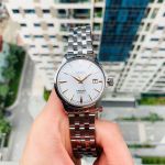 Seiko Presage Automatic Mặt Tròn Dây Kim Loại Màu Bạc Lịch Ngày SRPB47J1