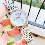 Tissot Le Locle Automatic Demi Vàng Mặt Tròn Dây Kim Loại Lịch Ngày T006.428.22.038.00