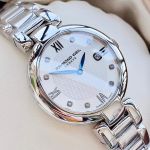 Raymond Weil Shine Etoile Diamond Mặt Tròn Dây Kim Loại Màu Bạc Lịch Ngày 1600-ST-RE695