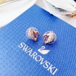 Swarovski Mini Pierced Thiên Nga Màu Vàng Hồng 5144289