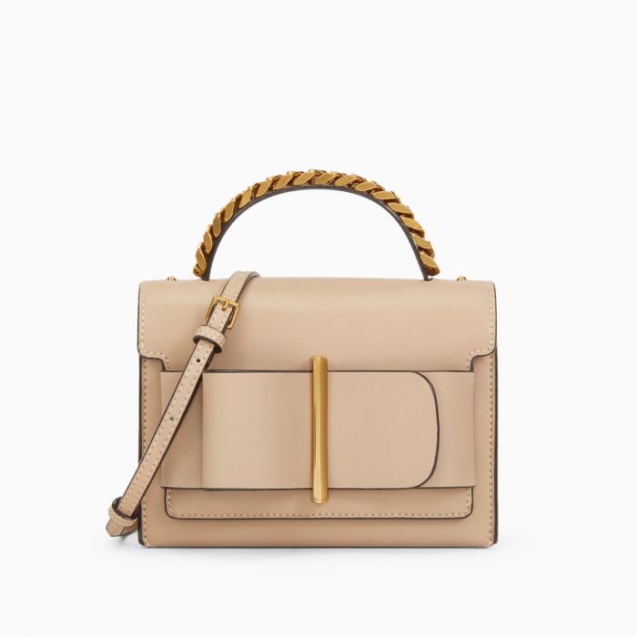 Charles & Keith Chunky Màu Be Quai Xách CK2-50680795-1