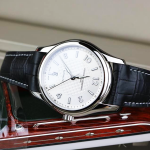 Frederique Constant Runabout Automatic Mặt Tròn Màu Bạc Dây Da Màu Xanh Lịch Ngày FC-303RMS6B6