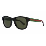 Gucci Sunglasses Gọng Đen Mắt Vuông Màu Xanh GG0003S 002 52