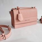 Charles & Keith Front Handle Màu Hồng Pink CK2-51190005-2