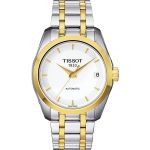 Tissot Couturier Automatic Demi Mặt Tròn Màu Trắng Dây Kim Loại Lịch Ngày T035.207.22.011.00