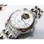 Tissot Open Heart Automatic Mặt Tròn Dây Kim Loại Màu Bạc T050.207.11.011.04