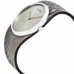 Calvin Klein Spellbound Mặt Tròn Màu Xám Dây Họa Tiết Da Rắn K5V231Q4