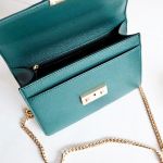 Charles & Keith Chain Shoulder Màu Xanh Dây Xích Màu Vàng CK2-21200002-4