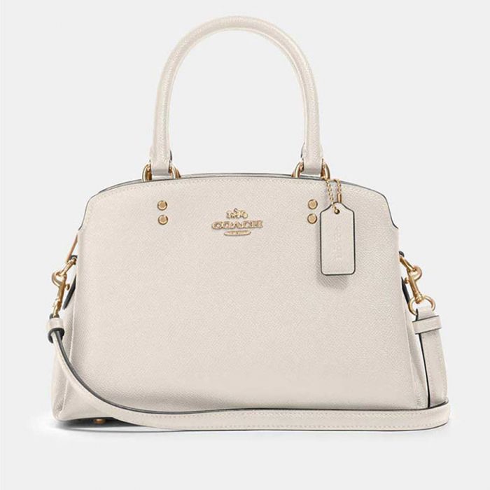 Coach Lillie Carryall Màu Phấn Chalk Size 26