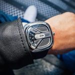 Sevenfriday Urban Explorer Automatic Mặt Vuông Dây Màu Xanh M1B/01