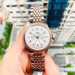 Oris Big Crown Original Pointer Automatic Demi Vàng Hồng  Mặt Tròn Lịch Ngày 754-7696-4361MB