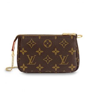 Louis Vuitton Pochette Mini Màu Nâu M58009