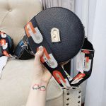 Furla Sleek Crossbody Màu Đen Nero Size 18