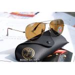 Ray-ban Polarized Gọng Vàng Mắt Nâu Trà RB3025 001/57 62-14