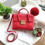 Furla Satchel S Màu Đỏ Ruby 851151