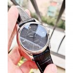 Frederique Constant Classics Automatic Mặt Tròn Viền Bạc Dây Da Màu Đen FC-332DG6B6