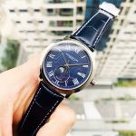 Raymond Weil Maestro Moon Phase Automatic Mặt Tròn Dây Da Màu Xanh Lịch Ngày 2239-STC-00509