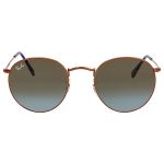 Ray-ban Gradient Lense Tròn Màu Xanh Nâu Gọng Kim Loại RB3447 900396 50-21