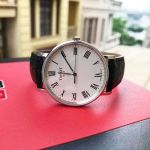 Tissot Everytime Medium Mặt Tròn Màu Trắng Dây Da Màu Đen T109.410.16.033.01