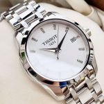 Tissot Couturier Mặt Tròn Dây Kim Loại Màu Bạc Lịch Ngày T035.210.11.016.00