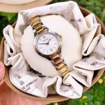 Bulova Classic Demi Mặt Tròn Màu Trắng Dây Kim Loại 98L217