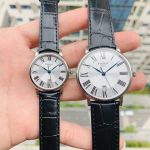 Tissot Carson Premium Mặt Số Trắng Tròn Dây Da Vân Đen T122.410.16.033.00