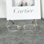 Cartier Gọng Cận Kim Loại Màu Vàng CT0045O 002