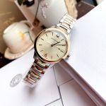 Burberry The Classic Round Demi Mặt Tròn Dây Kim Loại Lịch Ngày BU10118