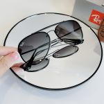 Ray-ban Kính Mát Màu Xám Gọng Kim Loại RB3584N 153/11 58