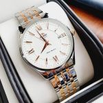 Orient Automatic Mặt Trắng Dây Kim Loại Demi SAC04001W0