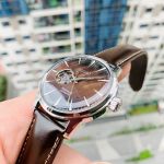 Seiko Presage OpenHeart Cafe Mặt Tròn Dây Da Nâu SSA407J1