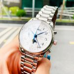 Longines Master Collection Automatic Chronograph Trăng Sao Màu Bạc L2.673.4.78.6