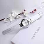 Versace Reve Mặt Số Tròn Dây Da VEWS00118