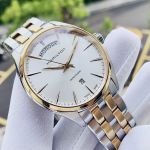 Hamilton Jazzmaster Date Day Automatic Mặt Tròn Dây Kim Loại Demi H42525251