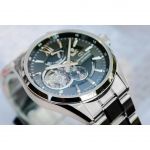 Orient Star Automatic Mặt Tròn Màu Xám Dây Kim Loại Màu Bạc RE-AV0004N00B