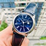 Frederique Constant Classic Moonphase Automatic Cọc Số La Mã Dây Da Xanh FC-712MN4H6
