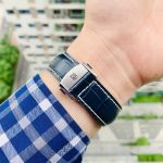 Frederique Constant Classic Moonphase Automatic Cọc Số La Mã Dây Da Xanh FC-712MN4H6