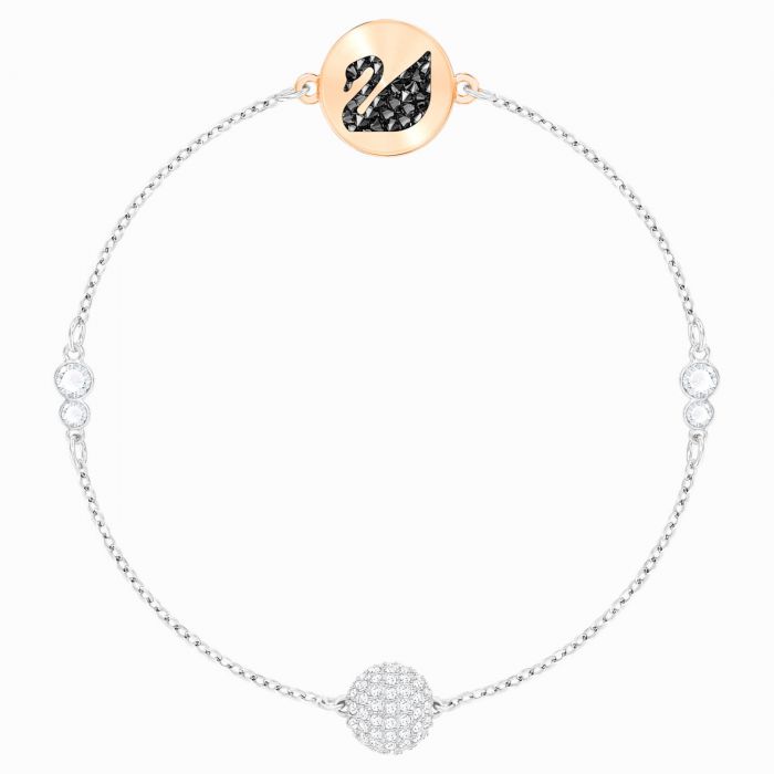 Swarovski Jewellery Remix Mặt Màu Hồng Dây Màu Bạc 5451095