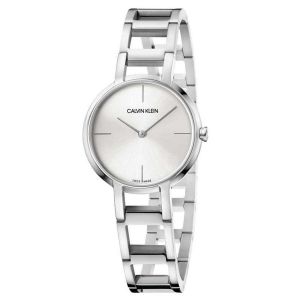 Calvin Klein Cheers Quartz Silver Dây Kim Loại Màu Bạc K8N23146