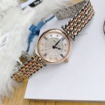 Frederique Constant Art Deco Quartz Mặt Khảm Trai Dây Kim Loại Demi FC-200MPWD2AR2B